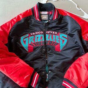 Vancouver Grizzlies Mitchell & Ness Hardwood Classic jacket